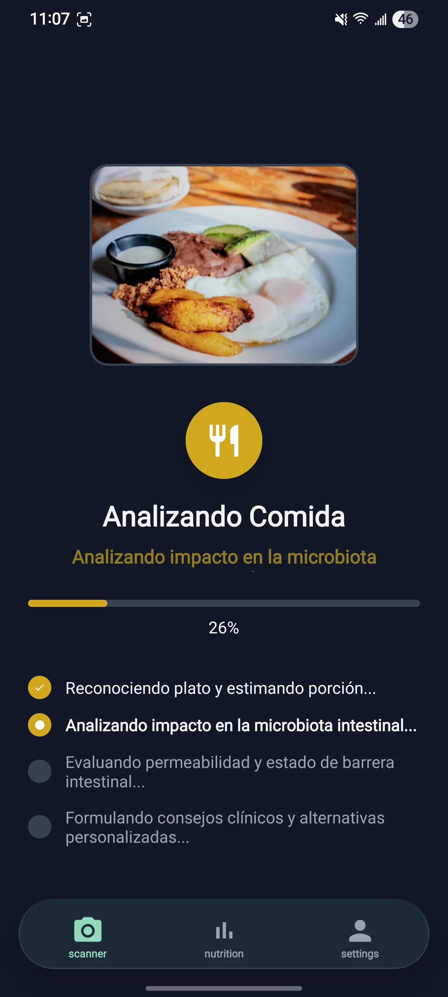 Platillos & Comidas pantalla 1
